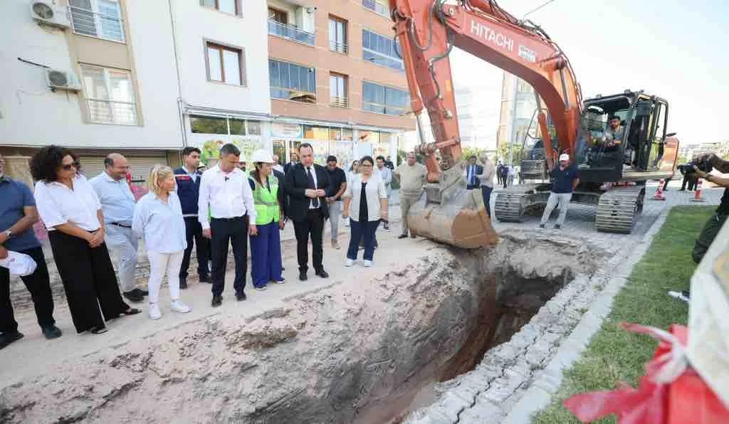 Başkan Dutlulu, Akhisar'daki çalışmaları yerinde inceledi