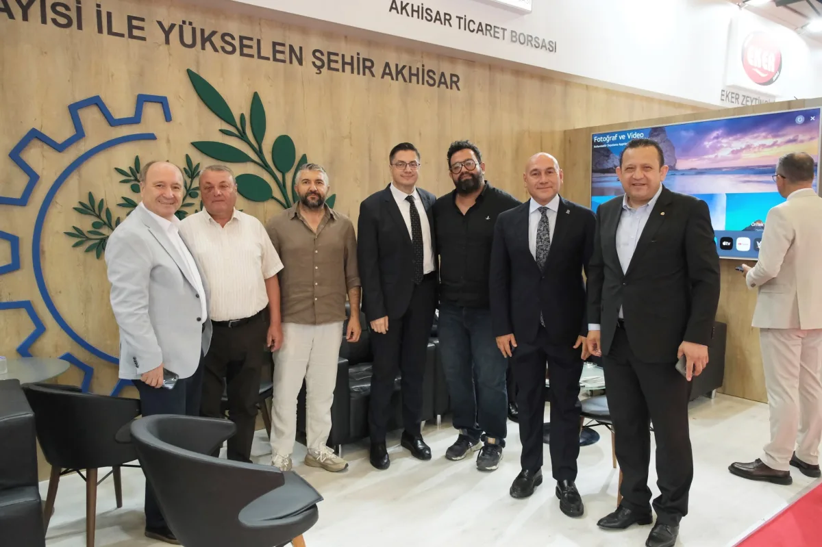 Ufuk Merde Akhisarlı firmaları İstanbul Fuar'da yalnız bırakmadı