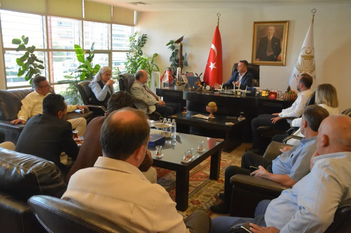 Ufuk Merde Akhisar Belediye Başkanına hedeflerini anlattı