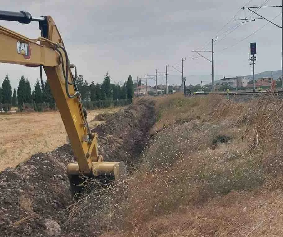 Akhisar Kapaklı-Mecidiye arasındaki  tarlaları artık su basmayacak