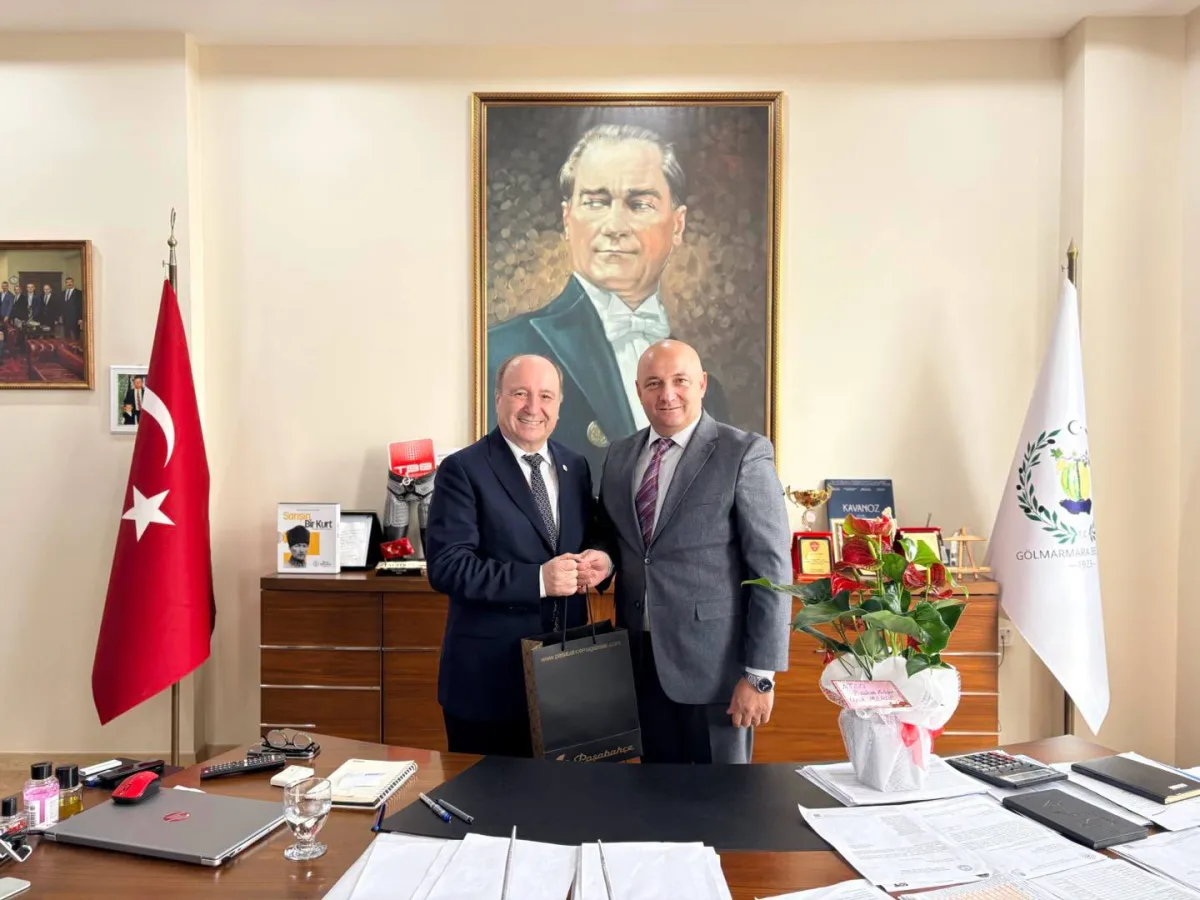 Akhisar TSO Başkan Adayı Merde, Gölmarmara'da...
