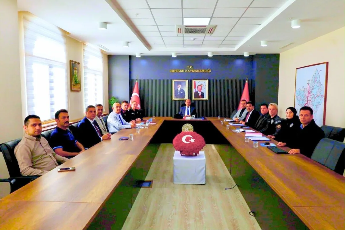Lig maçları öncesinde Akhisar Spor Güvenlik Kurulu toplandı