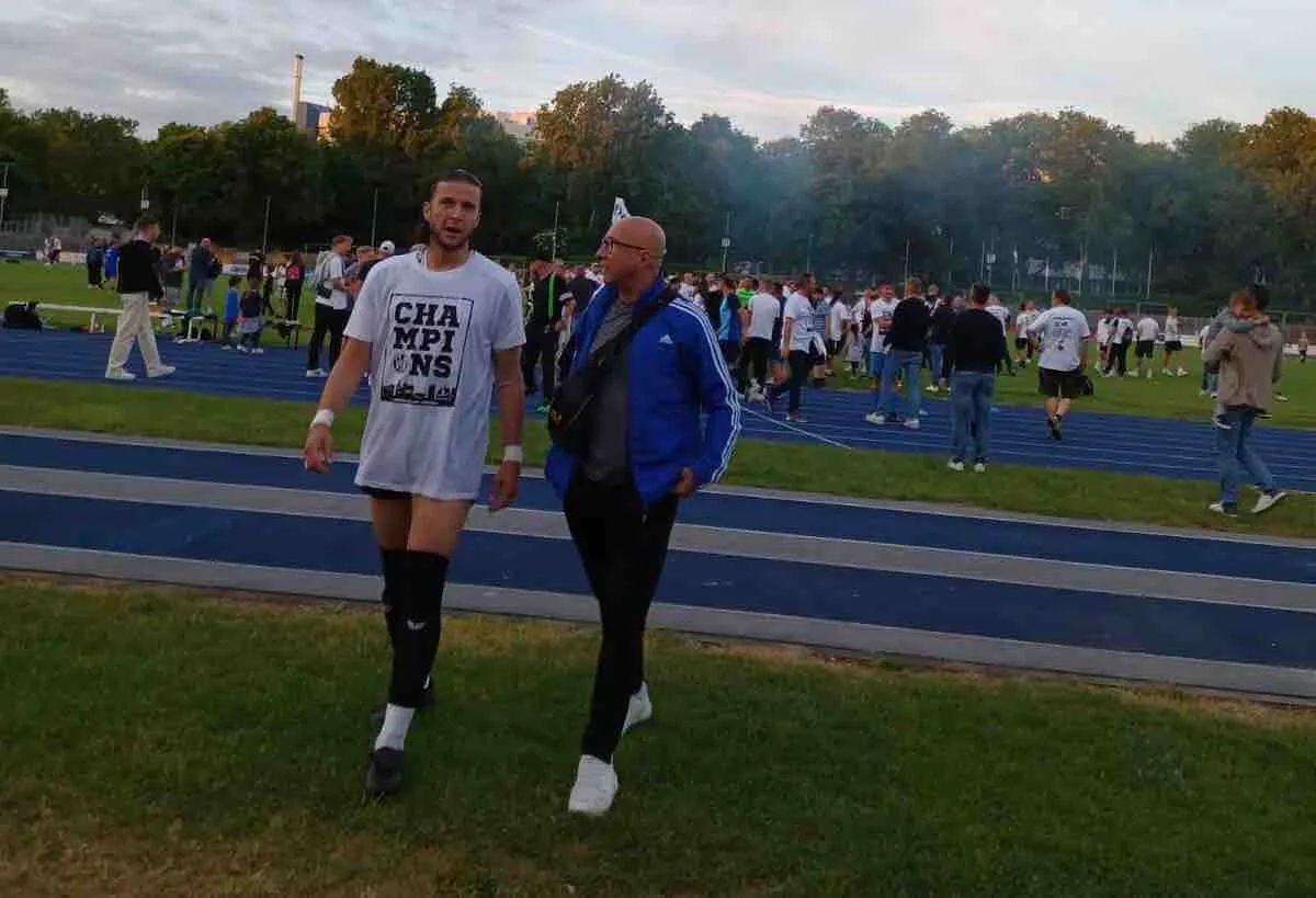 Akhisarsporlu Satır Mustafa’nın oğlu Almanya’da aranan futbolcu oldu